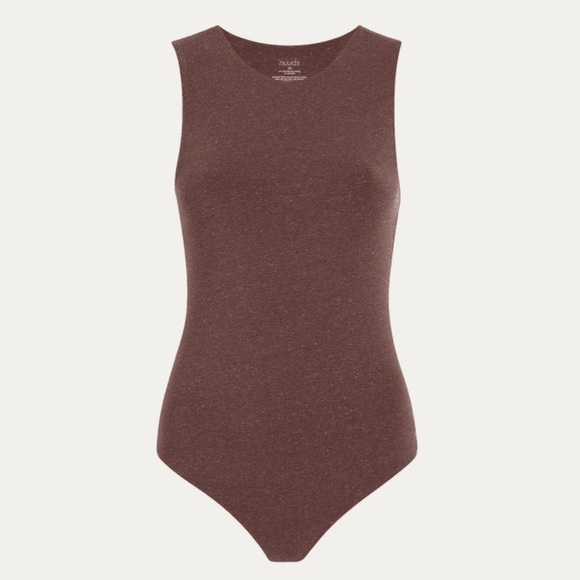 nuuds Tops - Nuuds Classic Crewneck Tank Bodysuit